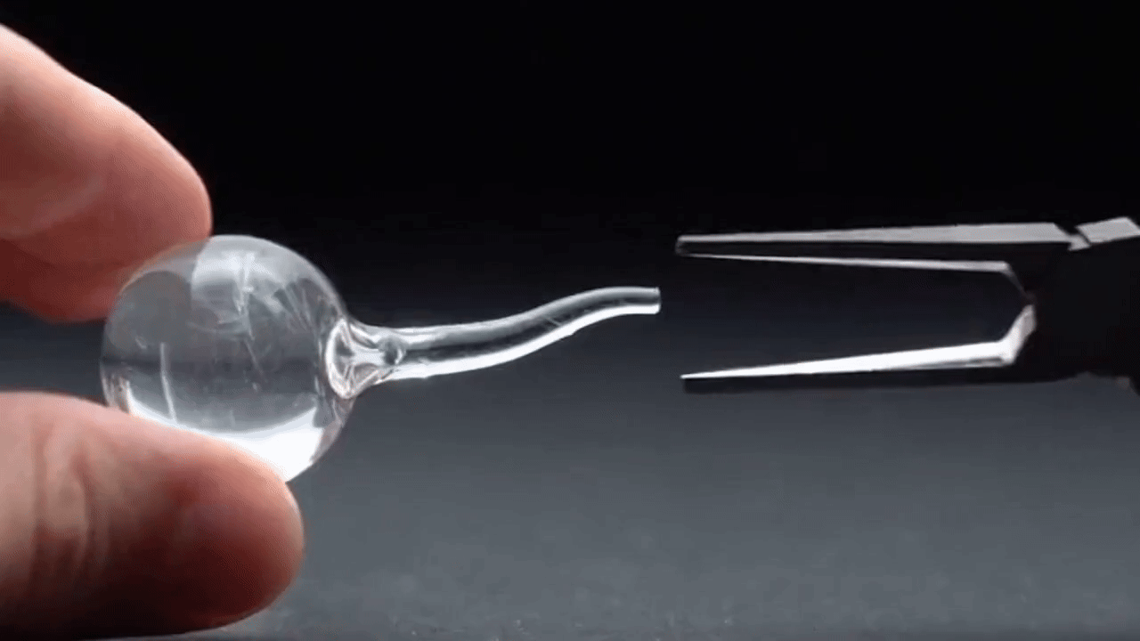 Prince Rupert's Drop Tail Break